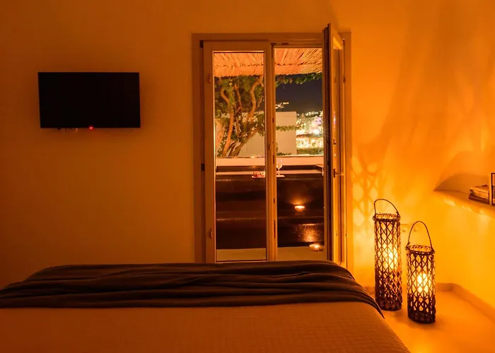 Sensia Villa With Hot Tub And Caldera View